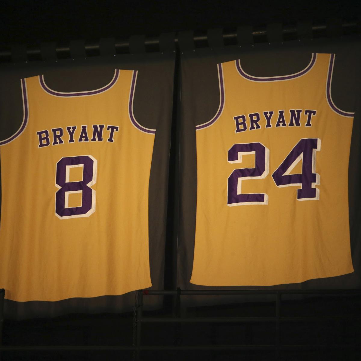 Kobe Bryant Explains His Jersey Numbers Ahead of Lakers Retirement, News,  Scores, Highlights, Stats, and Rumors