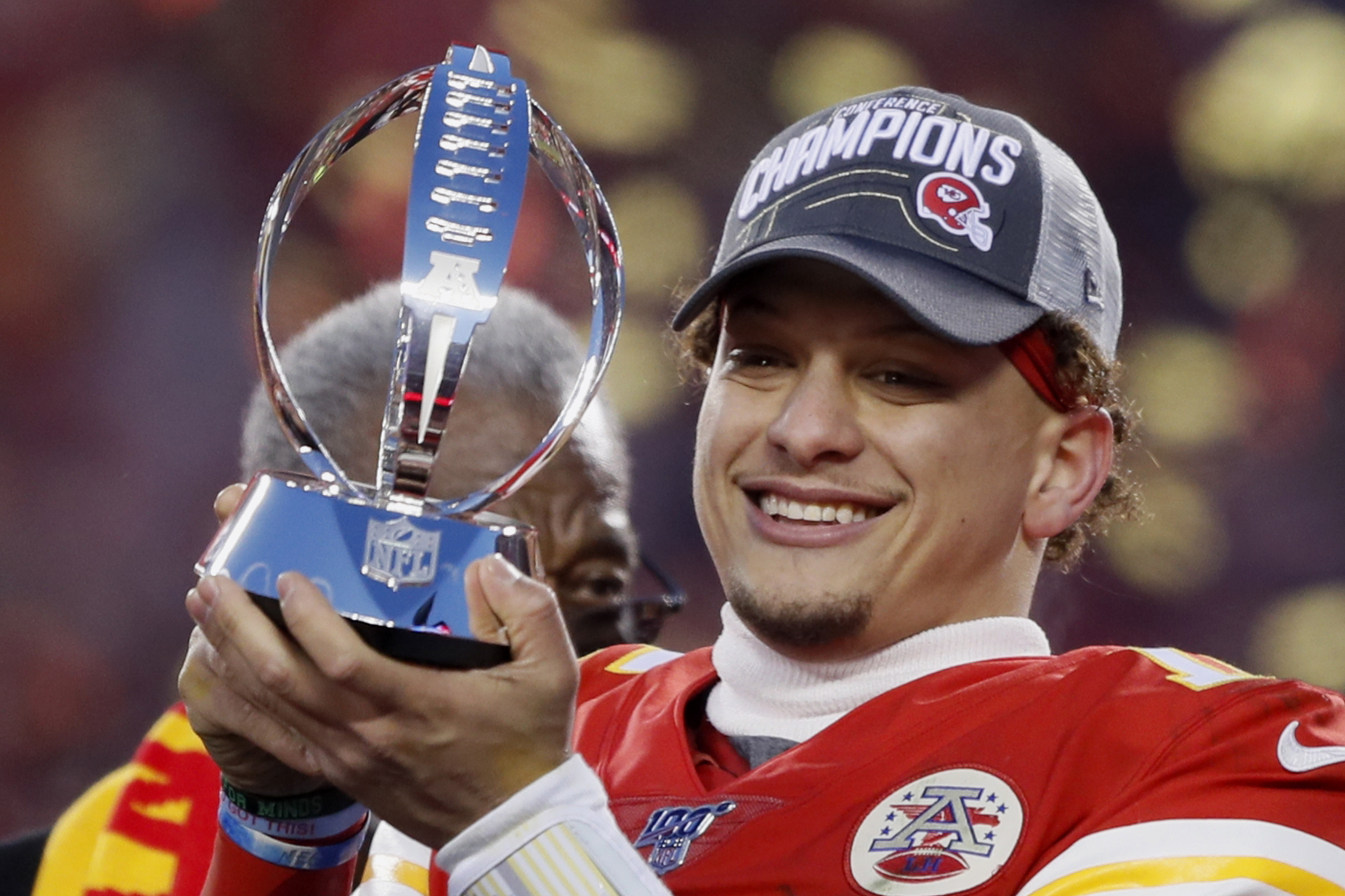 Bleacher Report on X: Patrick Mahomes wins Super Bowl LIV MVP