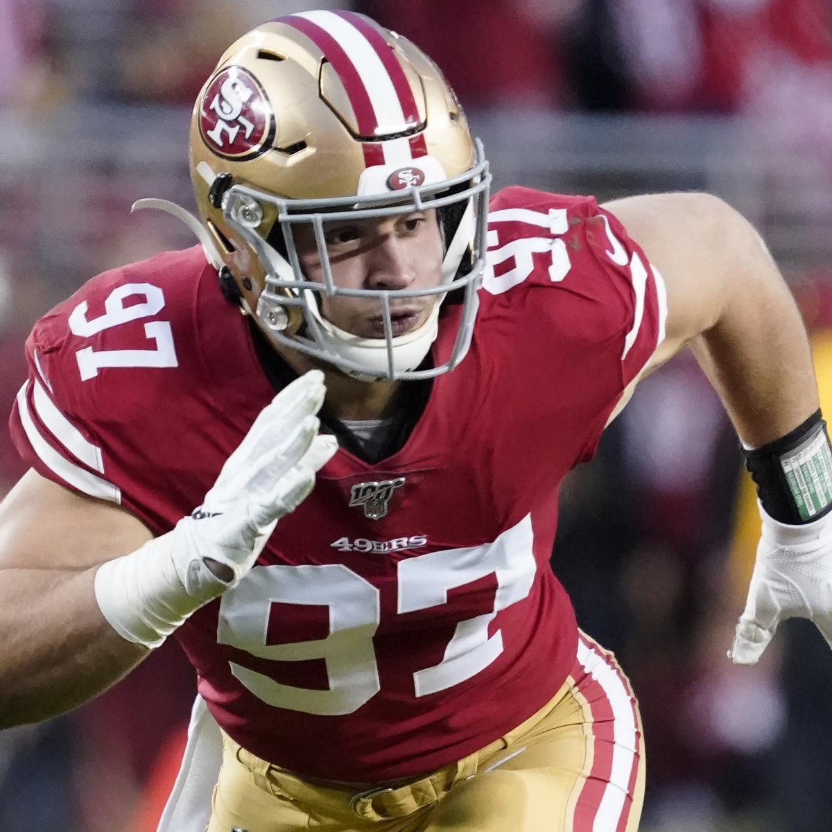 Nick Bosa Named 2019 Pepsi Rookie of the Year Ahead of 49ers vs