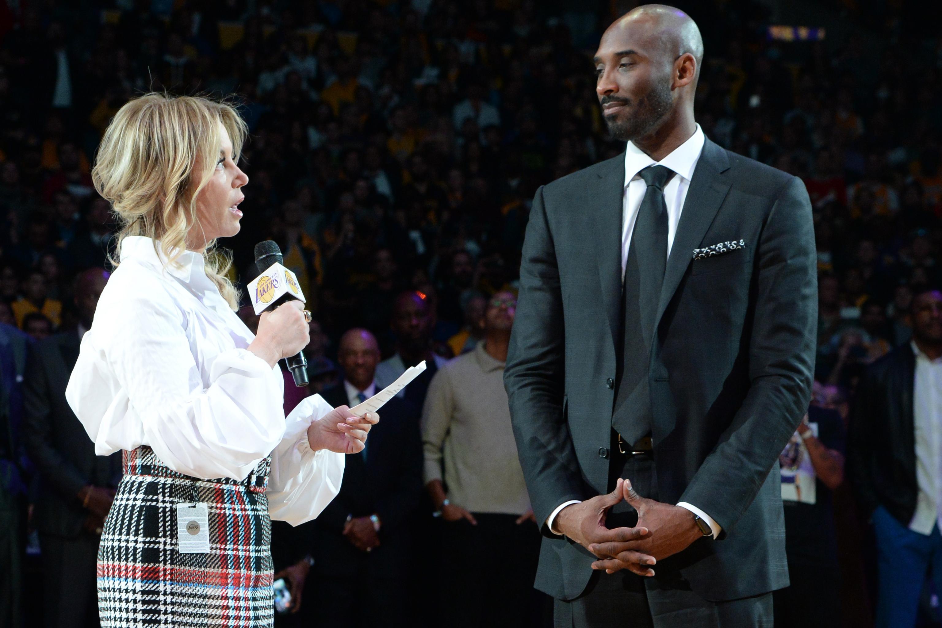 Lakers Jeanie Buss Calls Kobe Bryant Family My Father Loved You Like A Son Bleacher Report Latest News Videos And Highlights