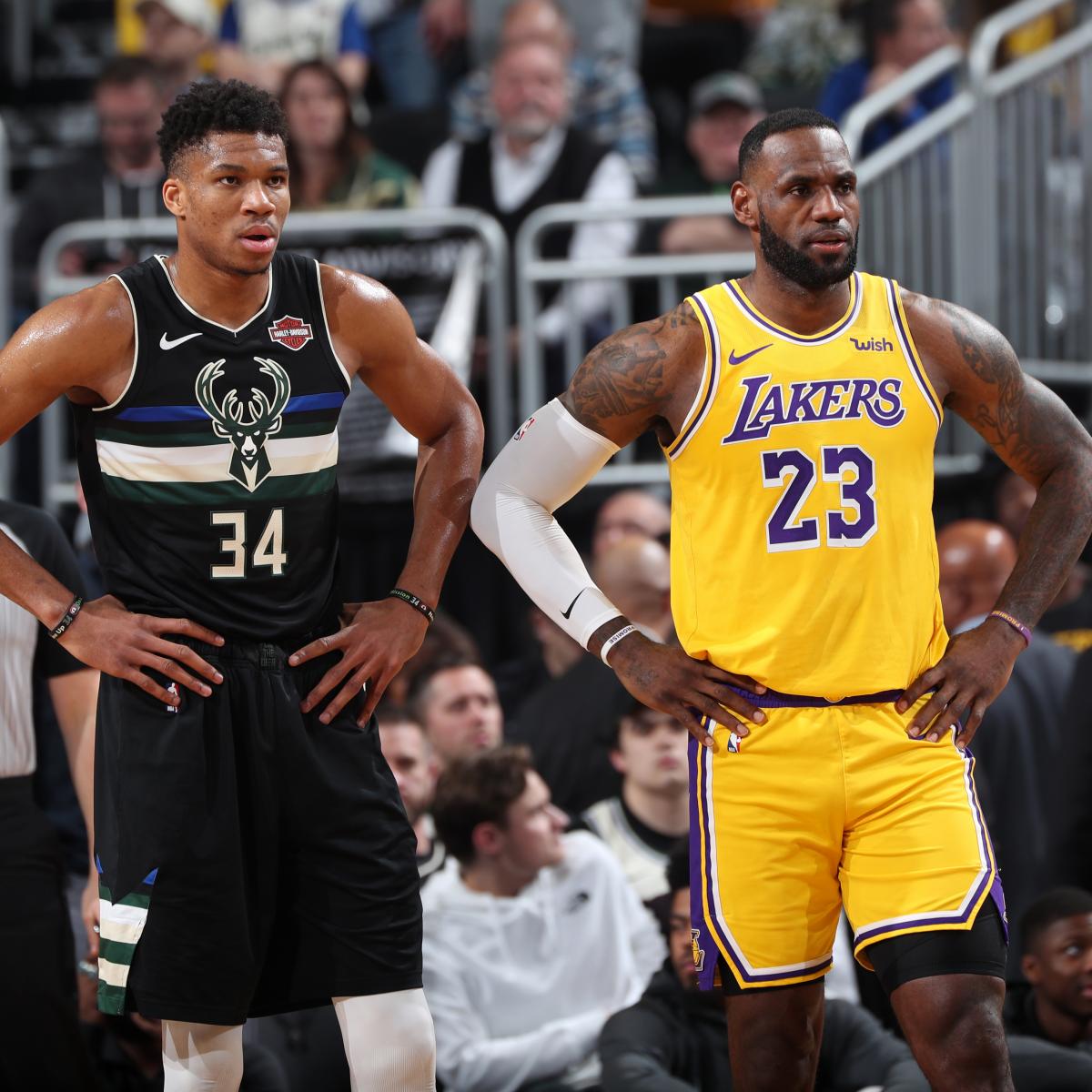 Nba All Star Game 2020 Draft Tv Schedule For Lebron Vs Giannis Roster Reveal Bleacher Report Latest News Videos And Highlights