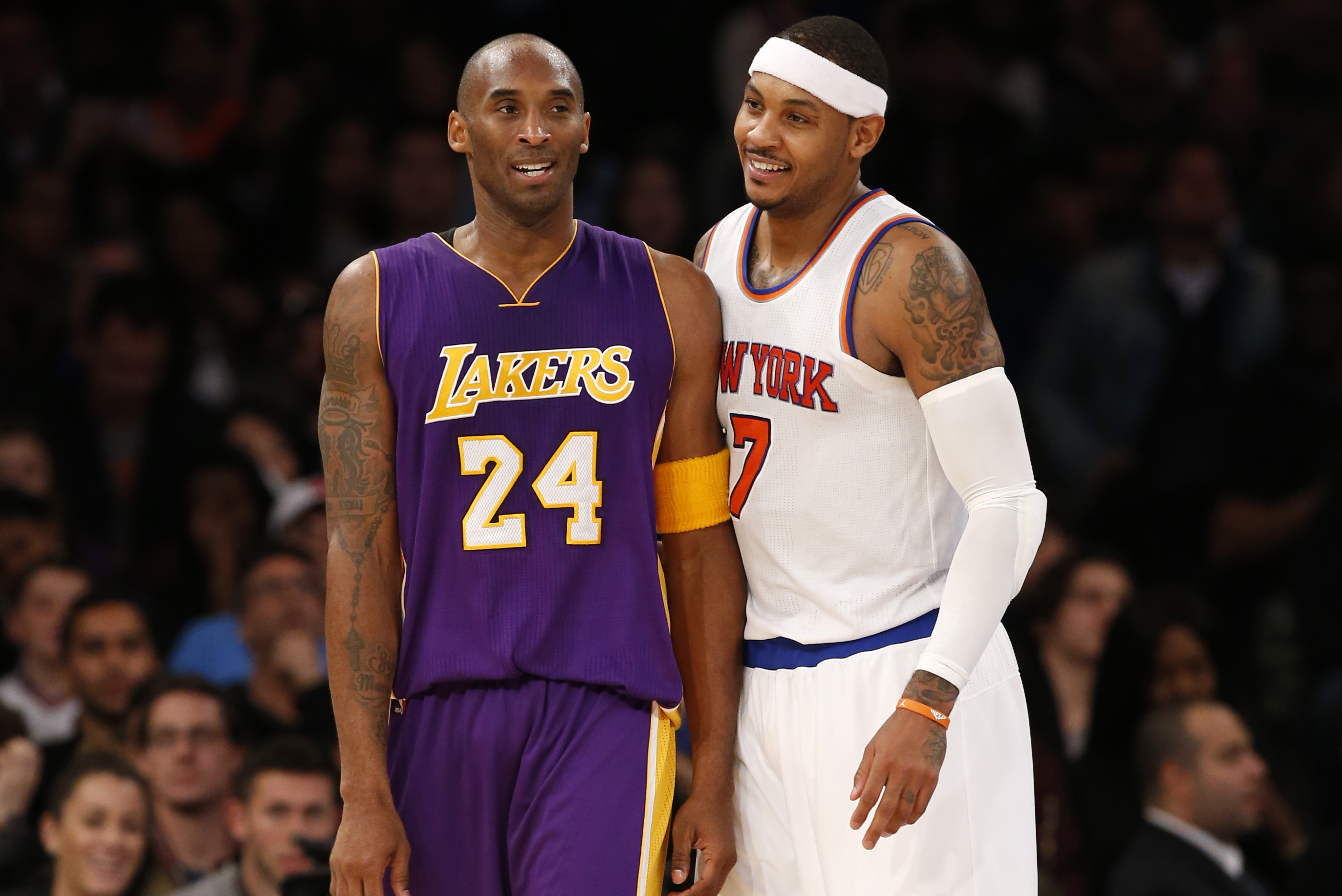 Report Carmelo Anthony Out Vs Lakers Because Of Grief Over Kobe Bryant S Death Bleacher Report Latest News Videos And Highlights
