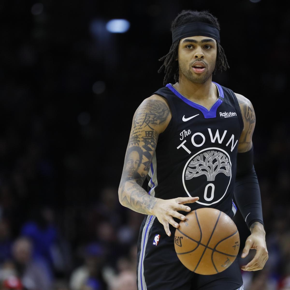 NBA Trade Rumors Latest on Warriors' D'Angelo Russell, Wolves' Andrew