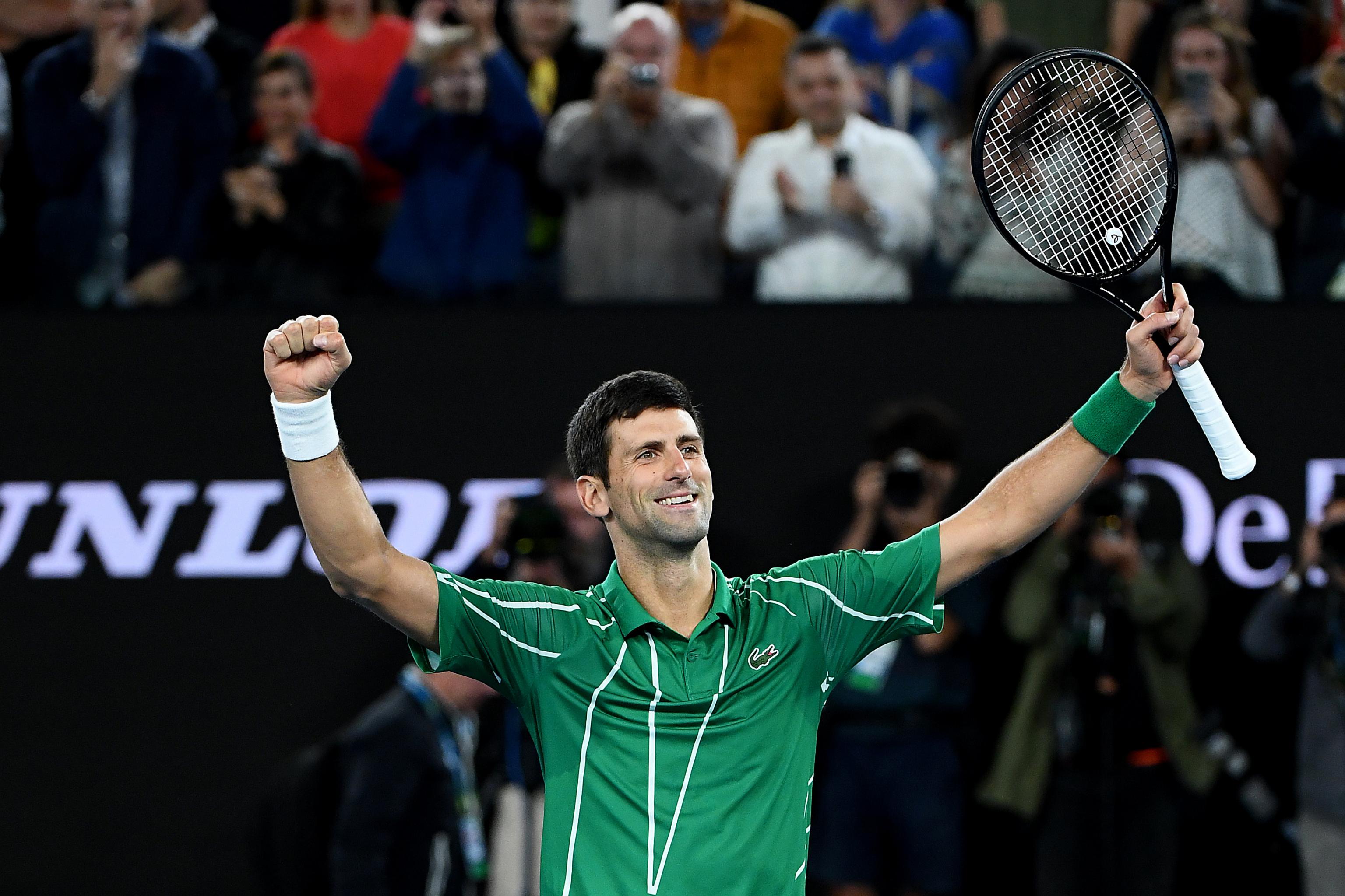 designer heroisk lancering Novak Djokovic Beats Dominic Thiem in Thrilling 2020 Australian Open Final  | News, Scores, Highlights, Stats, and Rumors | Bleacher Report