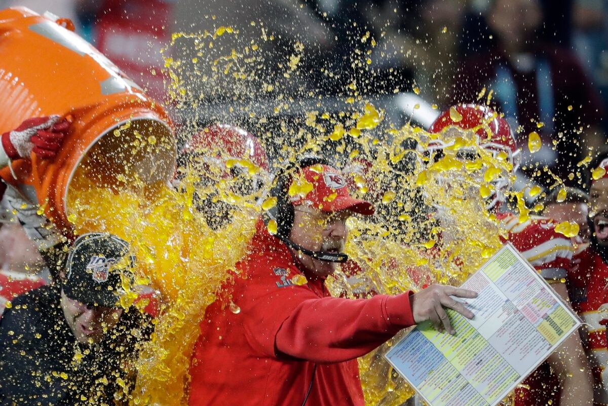Eagles Congratulate Chiefs' Andy Reid on Super Bowl 54 Win ...