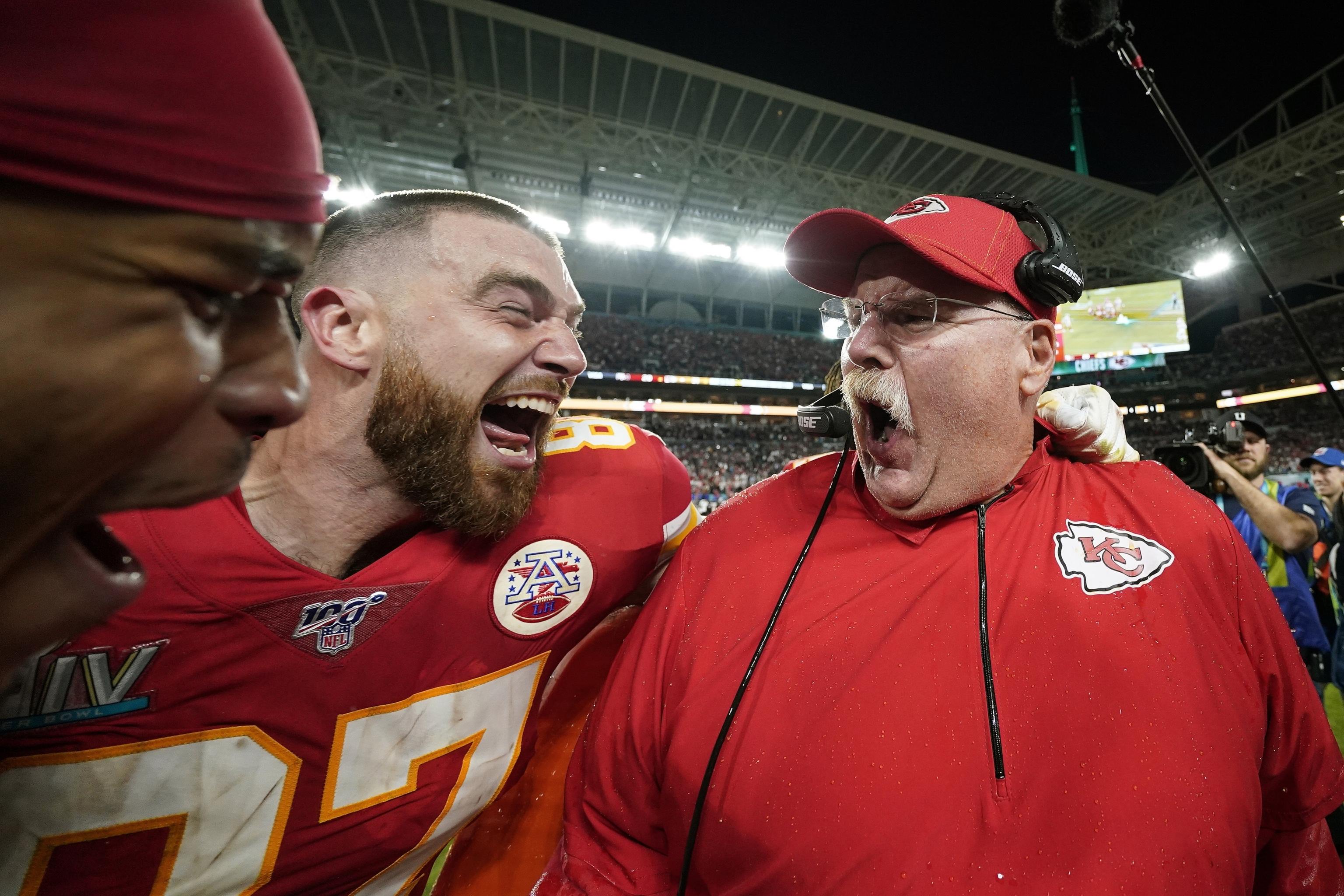 NFL on X: THE @CHIEFS ARE SUPER BOWL CHAMPIONS! #SBLIV #ChiefsKingdom   / X