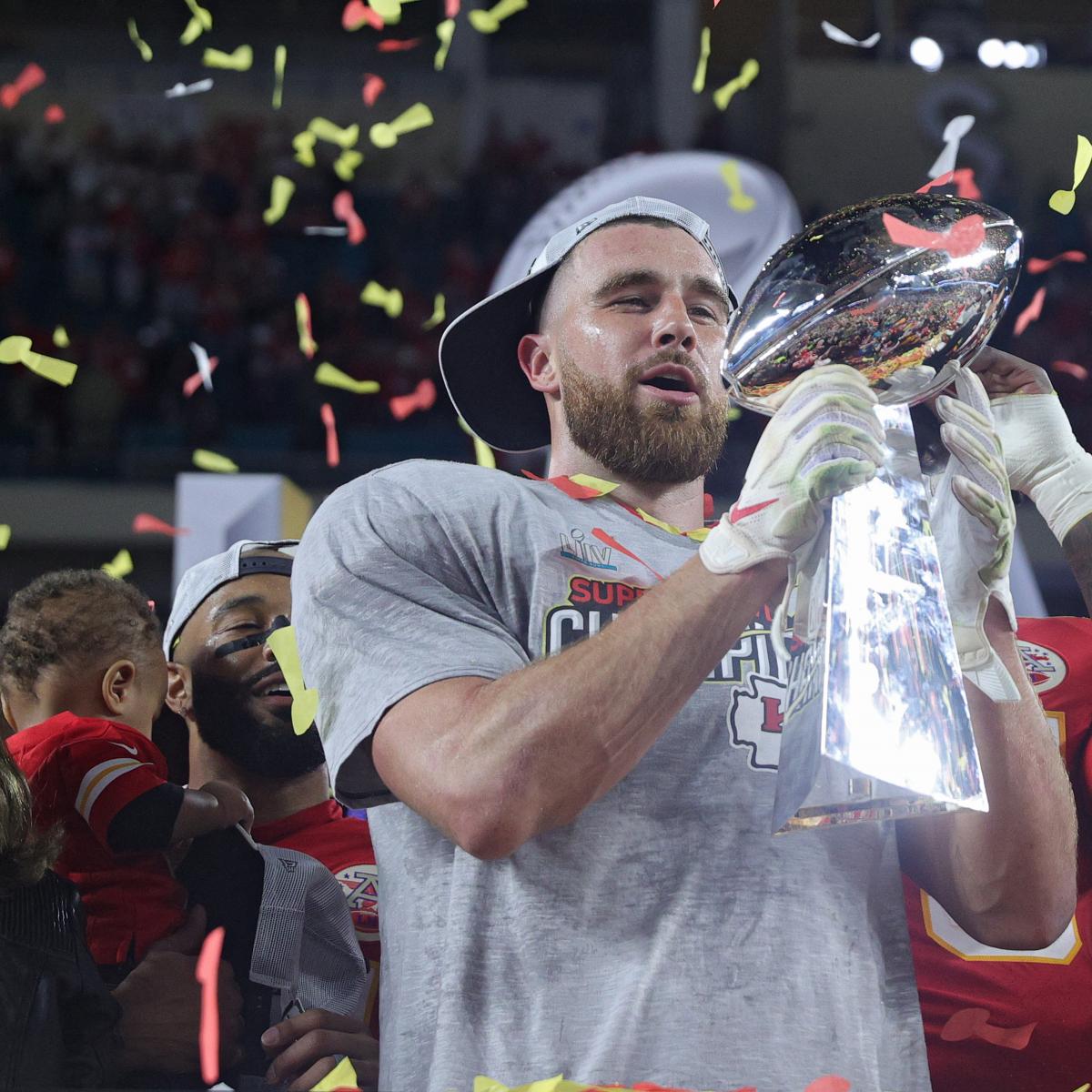 Travis Kelce Andy Reid Married To Us Forever After Chiefs Super Bowl Win Soccer Addict