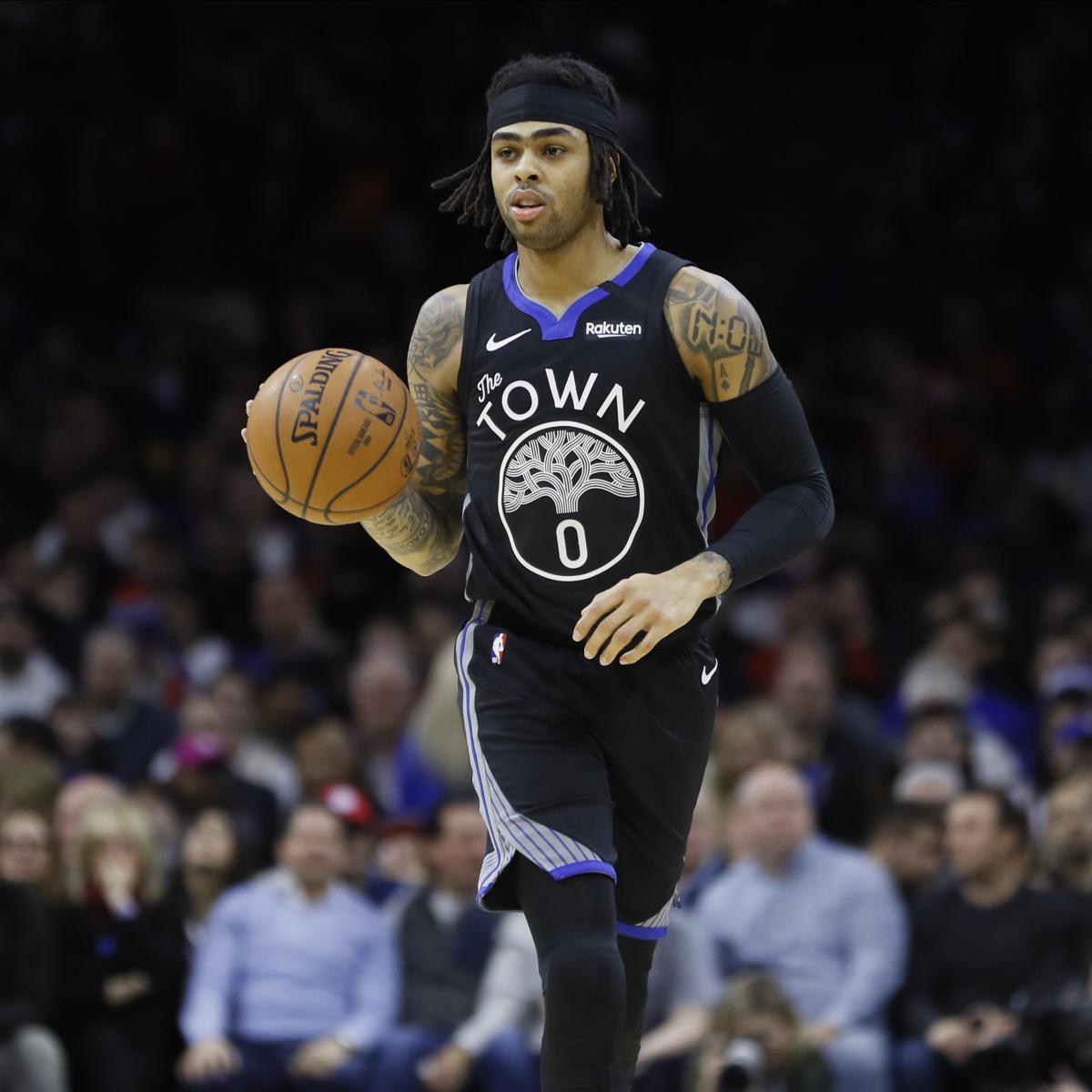 D'Angelo Russell Trade Rumors Knicks' Proposals Not Closing Gap with