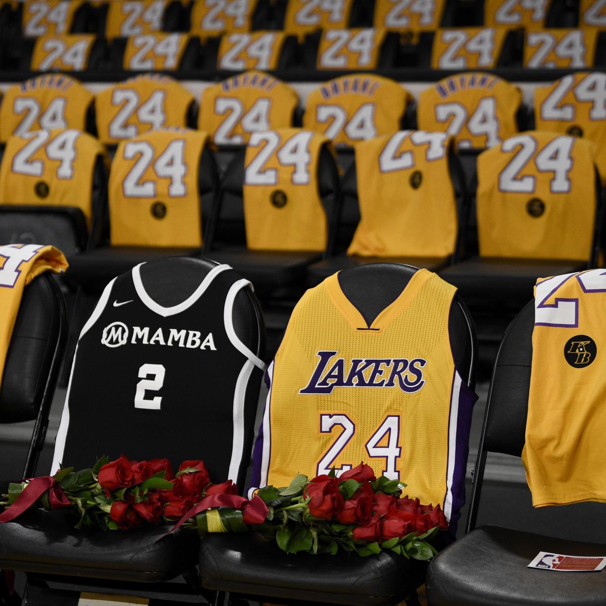 Lakers Retired Kobe Bryant's Jerseys Four Years Ago Today - All