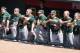Baylor players watch from the bench in the ninth inning of a first-round game against TCU in the Big 12 conference NCAA college baseball tournament in Oklahoma City, Wednesday, May 21, 2014. TCU won 8-5. (AP Photo/Sue Ogrocki)