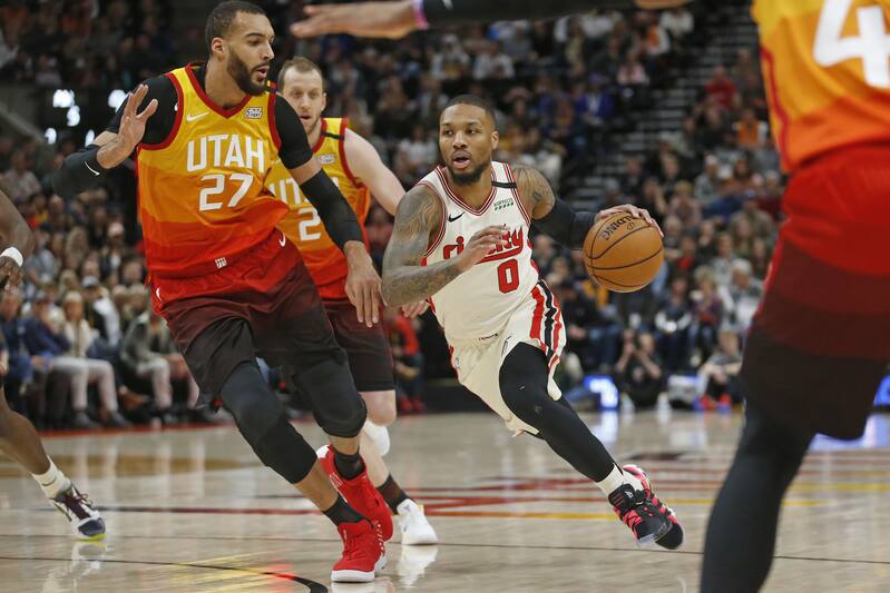 Damian Lillard Drops 42 As Blazers Fall To Jazz After