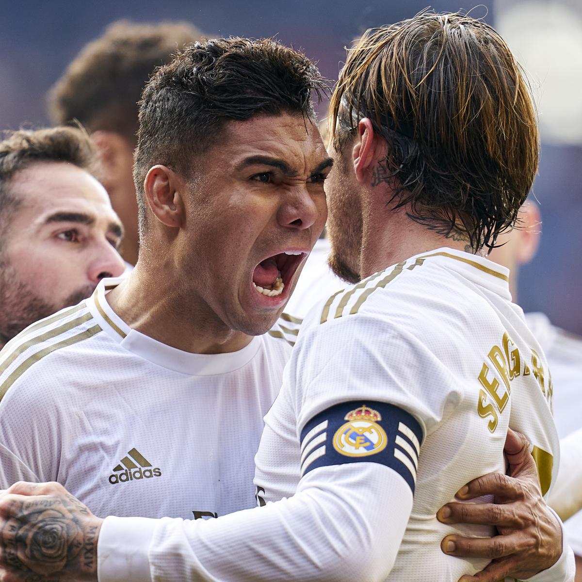 Casemiro Praises Real Madrid's 'Fight' After Osasuna Comeback Win in La 