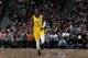 Indiana Pacers guard Darren Collison (2) in the first half of an NBA basketball game Saturday, March 16, 2019, in Denver. (AP Photo/David Zalubowski)