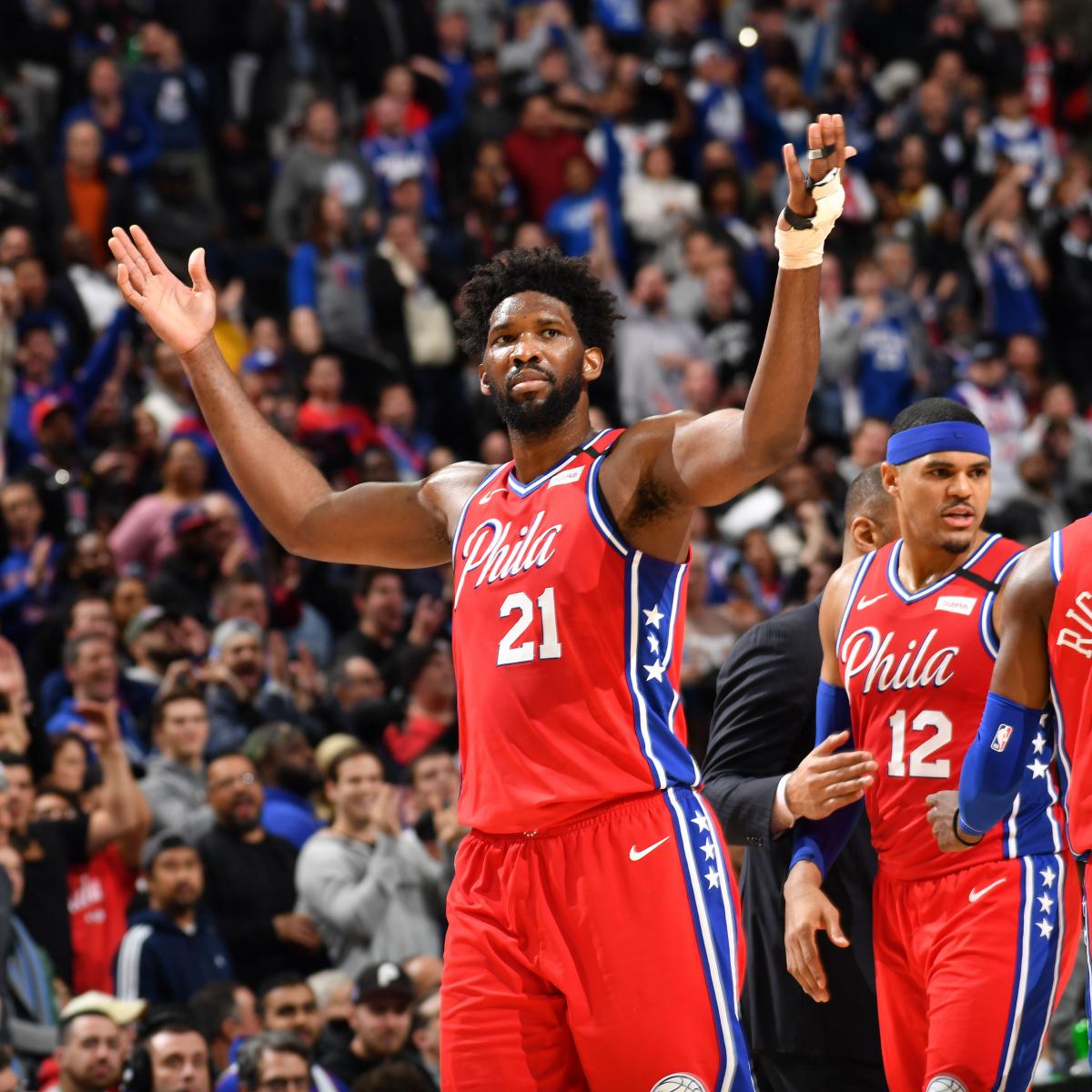 Video Joel Embiid Marcus Morris Sr Scuffle During Clippers Vs