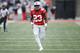COLUMBUS, OH - SEPTEMBER 08: Jahsen Wint #23 of the Ohio State Buckeyes in action during the game against the Rutgers Scarlet Knights at Ohio Stadium on September 8, 2018 in Columbus, Ohio. Ohio State won 52-3. (Photo by Joe Robbins/Getty Images)