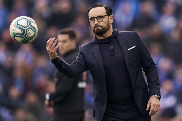 GETAFE, SPAIN - FEBRUARY 08: Jose Bordalas, Manager of Getafe CF in action during the Liga match between Getafe CF and Valencia CF at Coliseum Alfonso Perez on February 08, 2020 in Getafe, Spain. (Photo by Quality Sport Images/Getty Images)