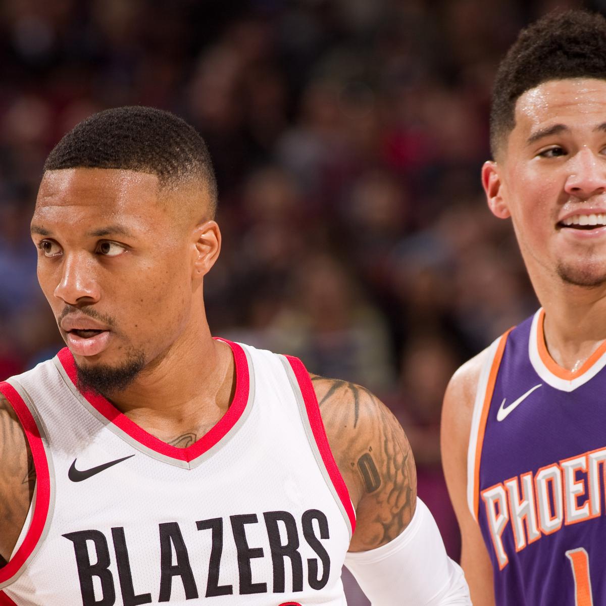 Damian Lillard Hopes Someone Like Devin Booker Will Replace Him In All Star Game Bleacher Report Latest News Videos And Highlights