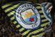 MANCHESTER, ENGLAND - OCTOBER 01: A Manchester City flag waves during the UEFA Champions League group C match between Manchester City and Dinamo Zagreb at Etihad Stadium on October 01, 2019 in Manchester, United Kingdom. (Photo by Visionhaus)