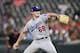 Los Angeles Dodgers starting pitcher Ross Stripling delivers a pitch during a baseball game against the Baltimore Orioles, Wednesday, Sept. 11, 2019, in Baltimore. (AP Photo/Nick Wass)