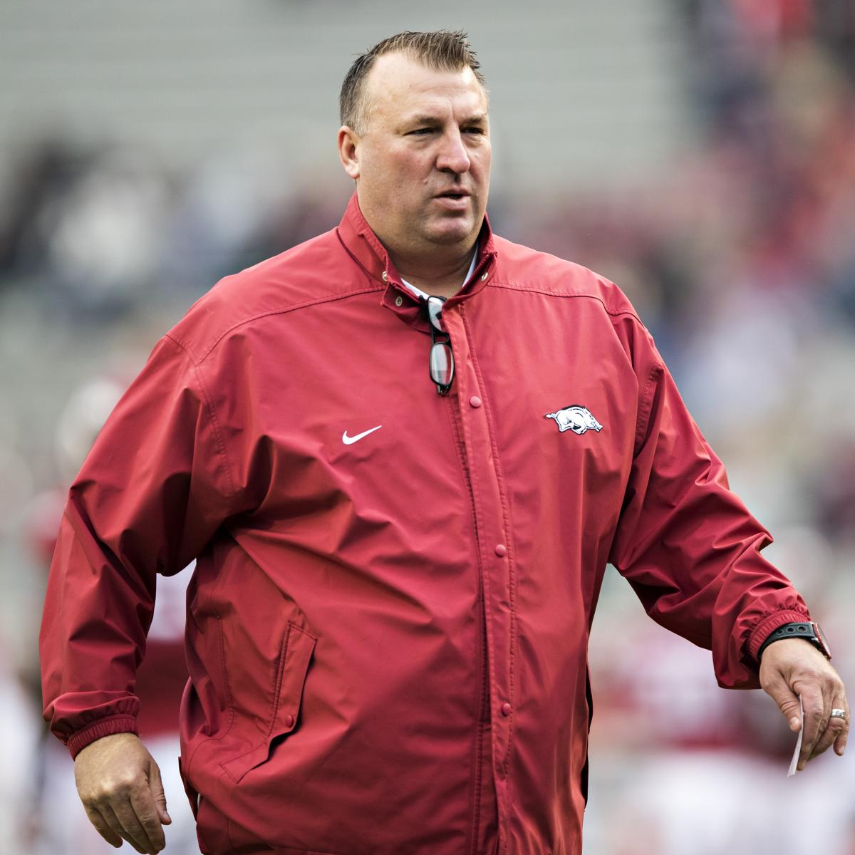 Report: Bret Bielema Interviewing for Colorado HC Job; Eric Bieniemy in Mix | Bleacher Report | Latest News, Videos and Highlights