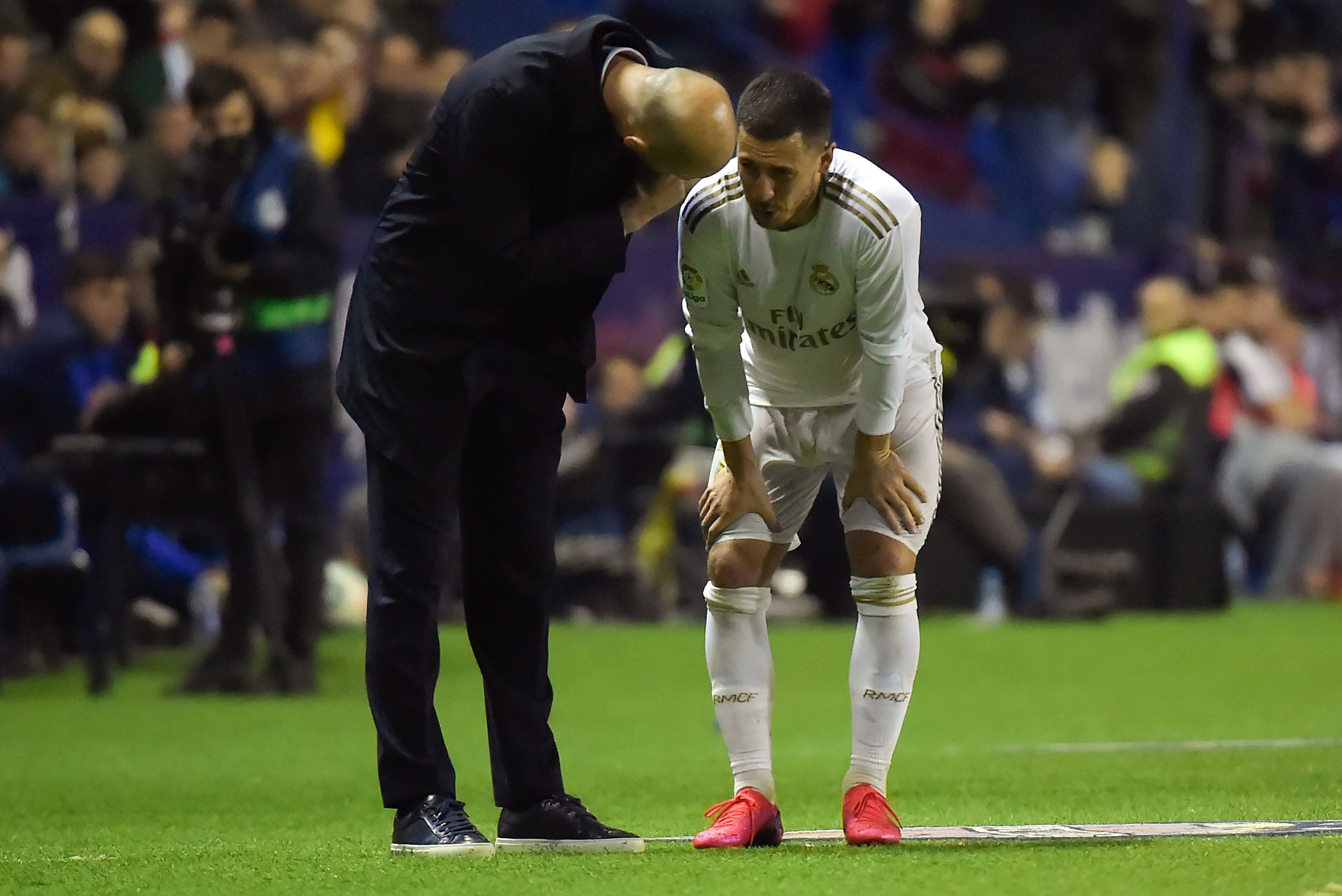 picture Eden Hazard Injury News real madrid s eden hazard exits vs