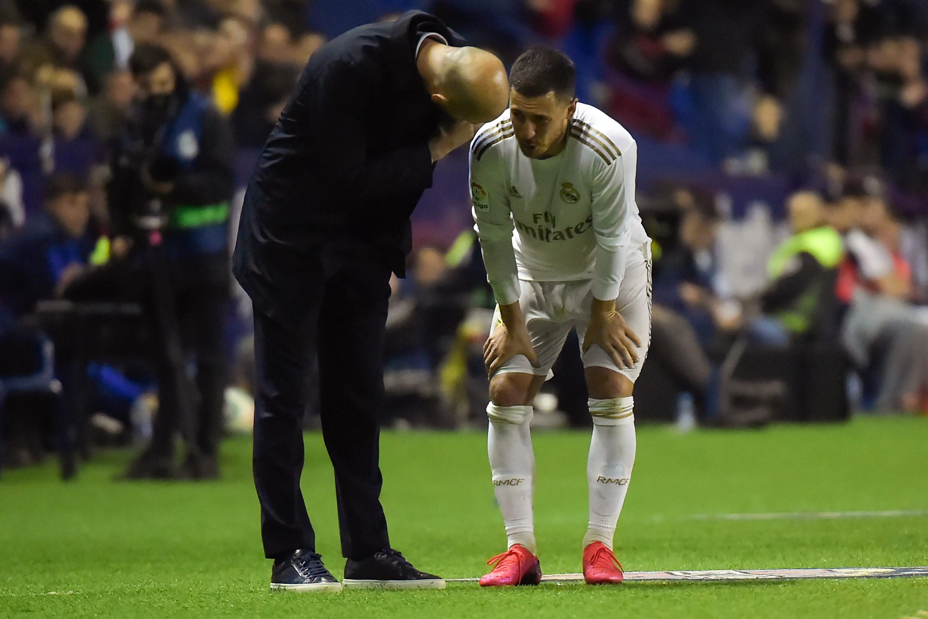 samlet set Overflødig Arkitektur Real Madrid's Eden Hazard Exits vs. Levante After Suffering Ankle Injury |  News, Scores, Highlights, Stats, and Rumors | Bleacher Report