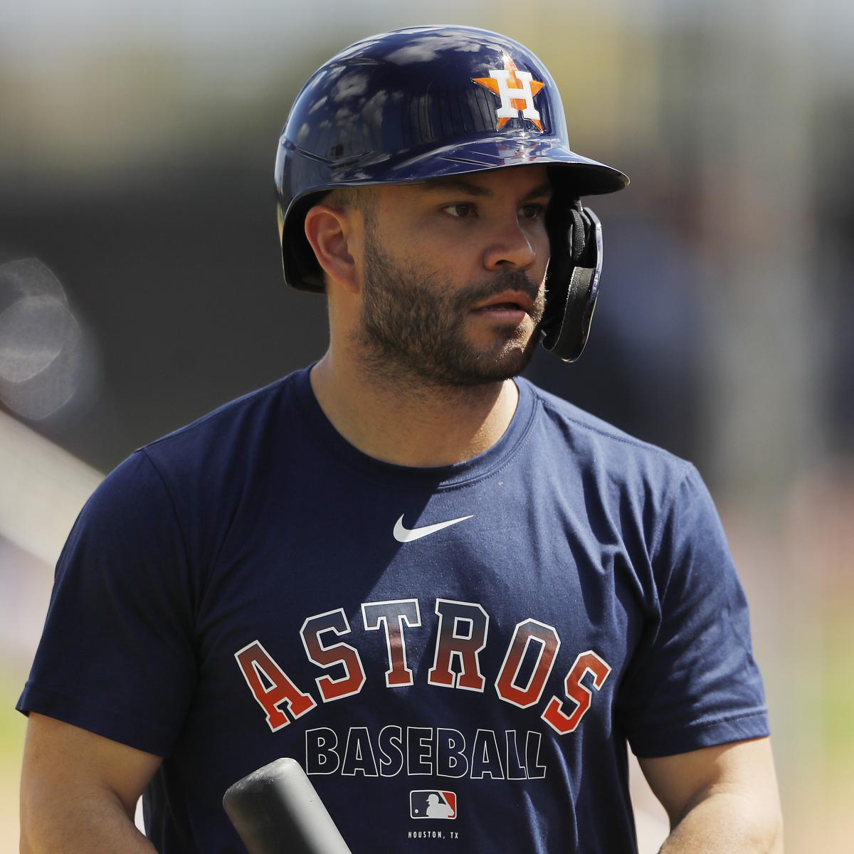 Jose Altuve was booed heartily by fans in first spring training game