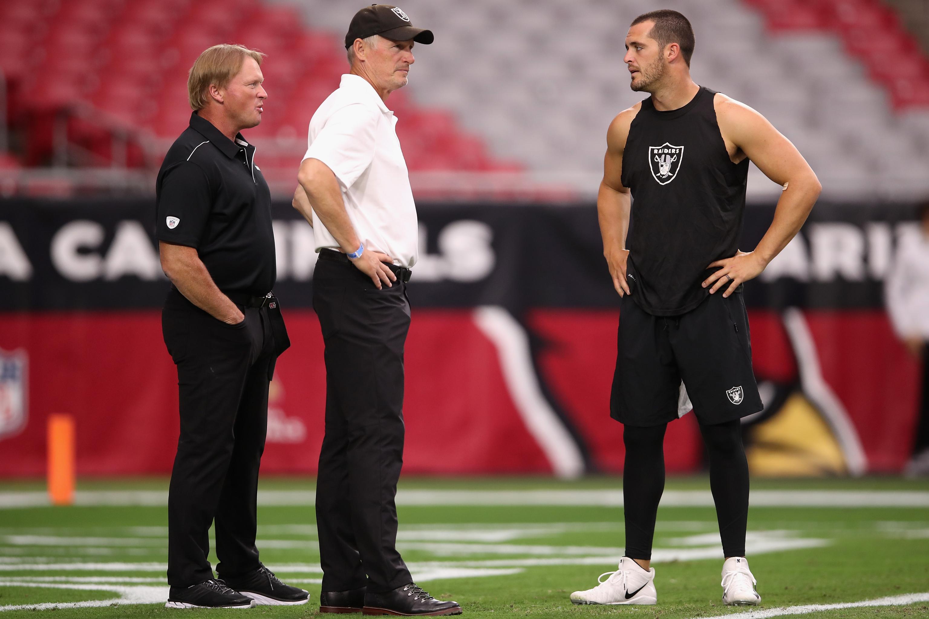 Raiders new GM to see 'how everything fits together' with Derek Carr