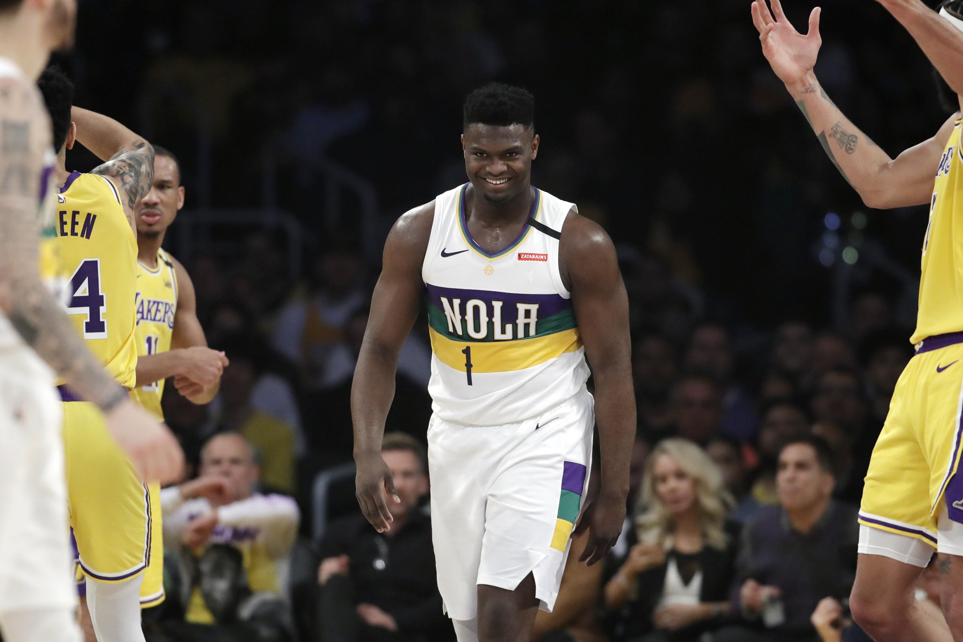 WATCH: Zion Williamson posterizes would-be Kings defender