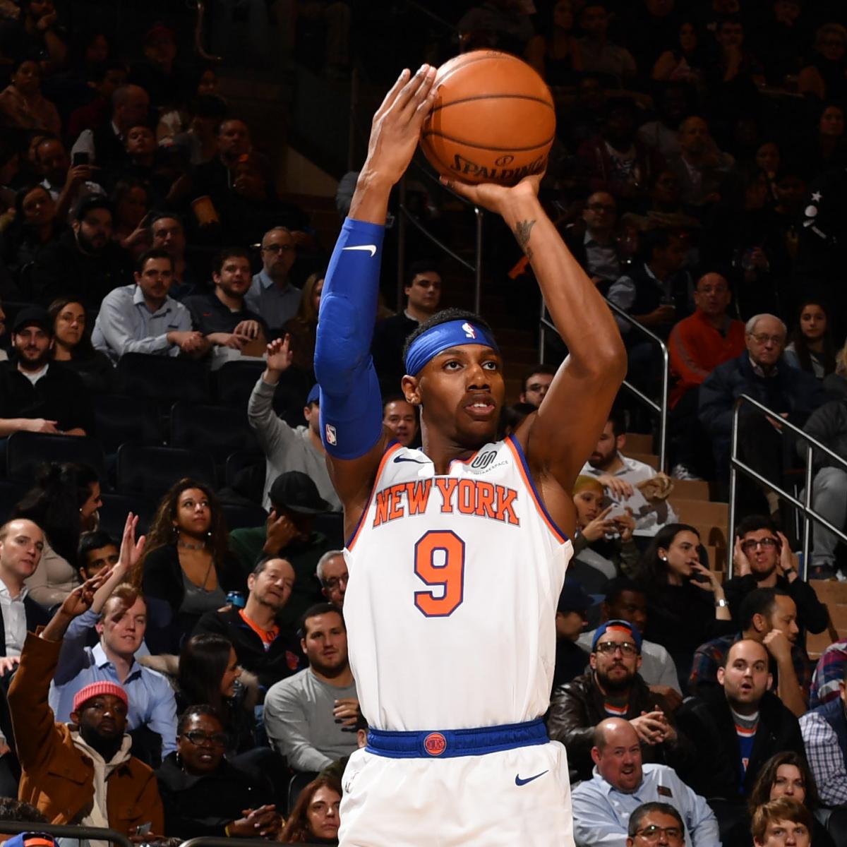 Knicks' RJ Barrett dares defenders to keep leaving him open