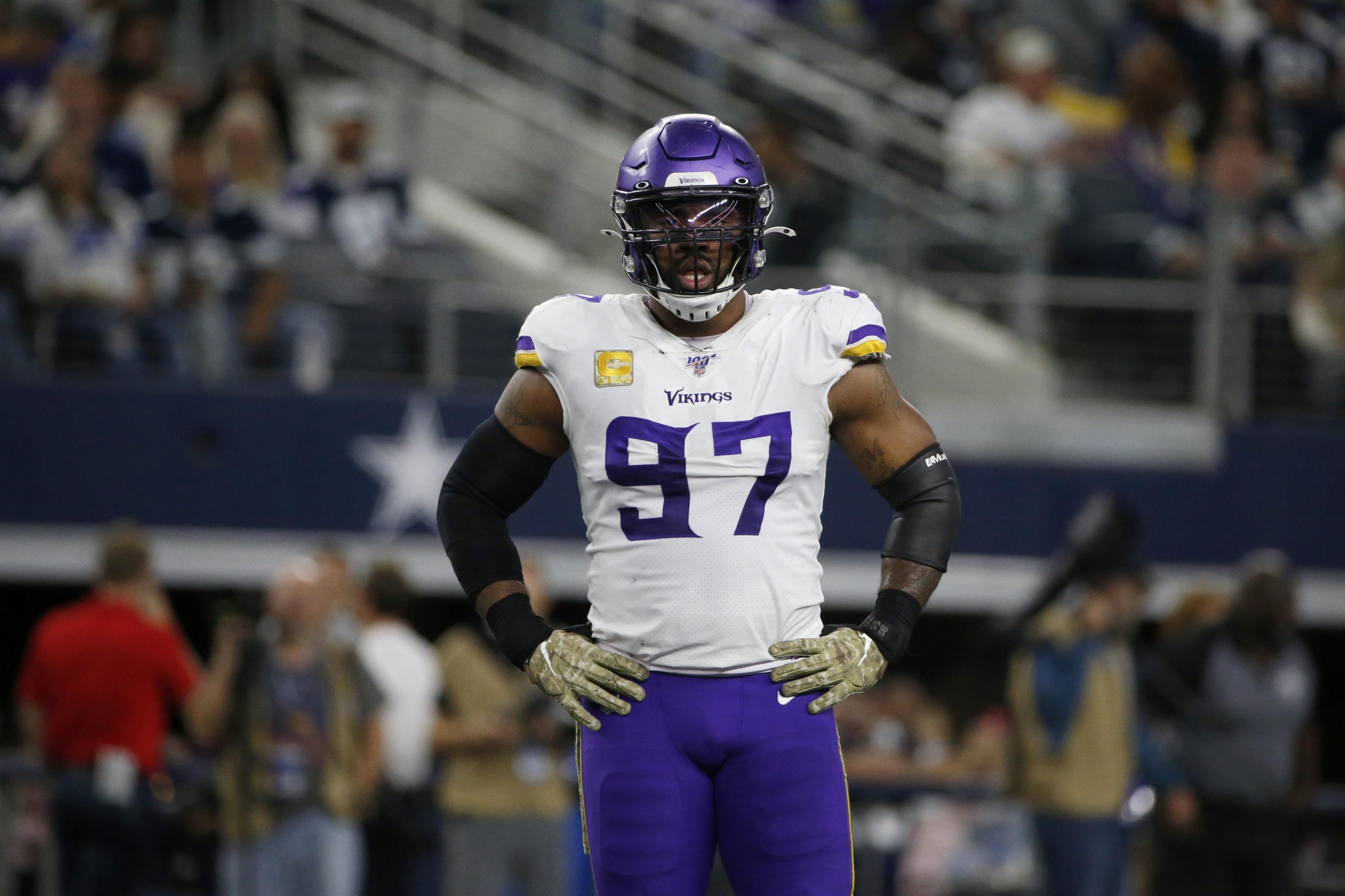 Vikings defensive end Everson Griffen gets his old No. 97 jersey back