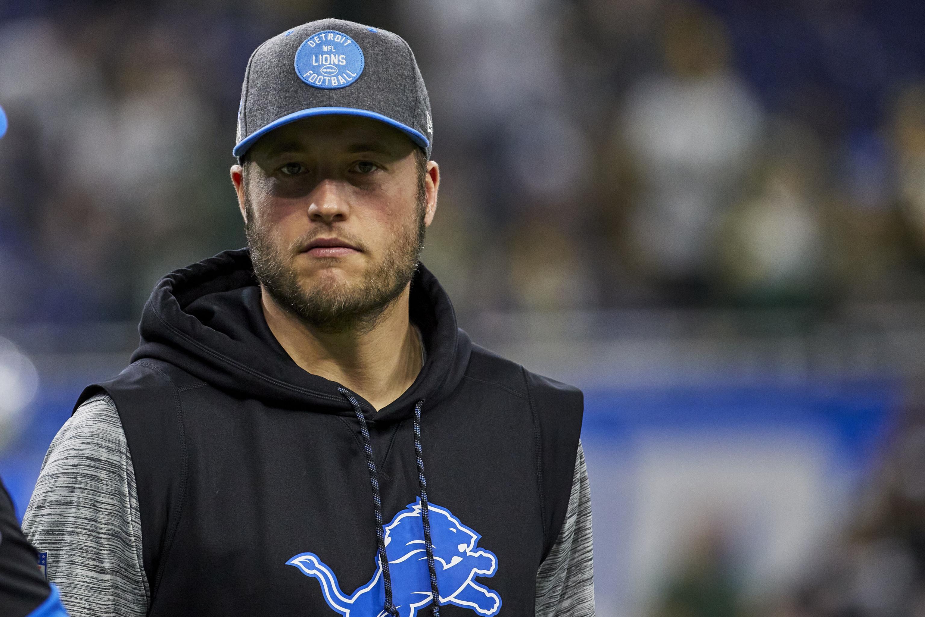 Matt Patricia said Lions left option open for Matthew Stafford to play