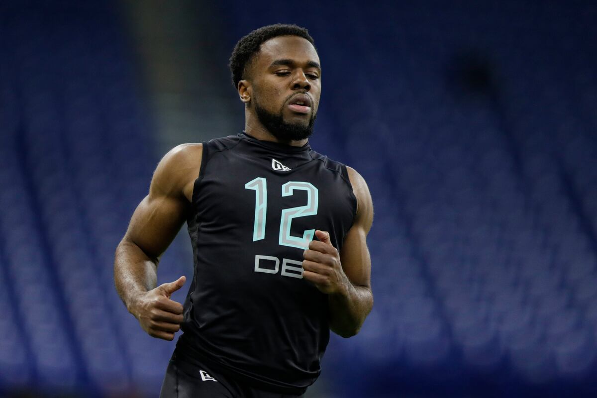 Javelin Guidry Runs 4.29 40Yard Dash, Benches 21 Reps at 2020 NFL