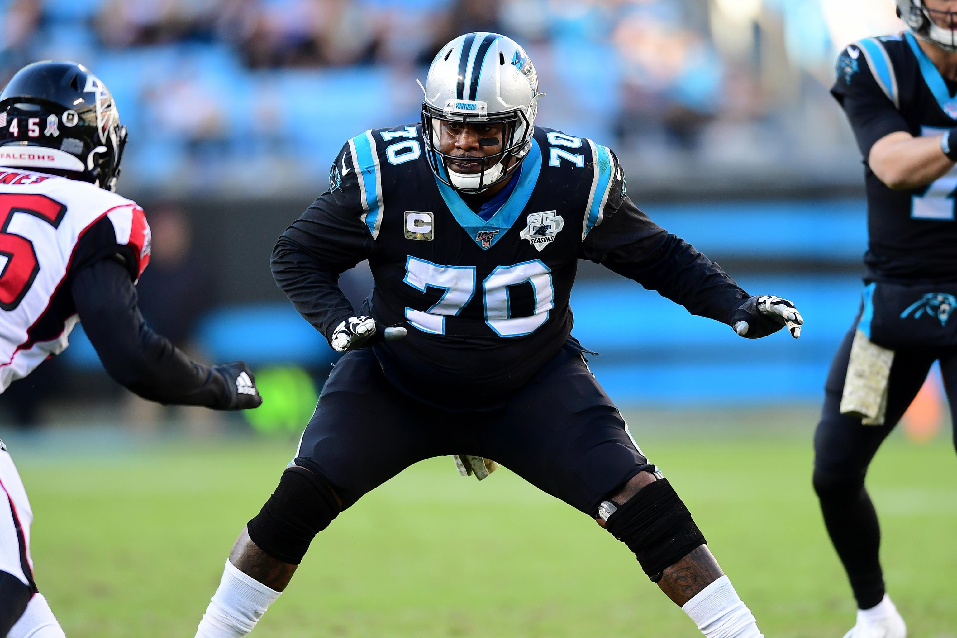 Trai Turner added to Carolina Panthers injury report as Rams game