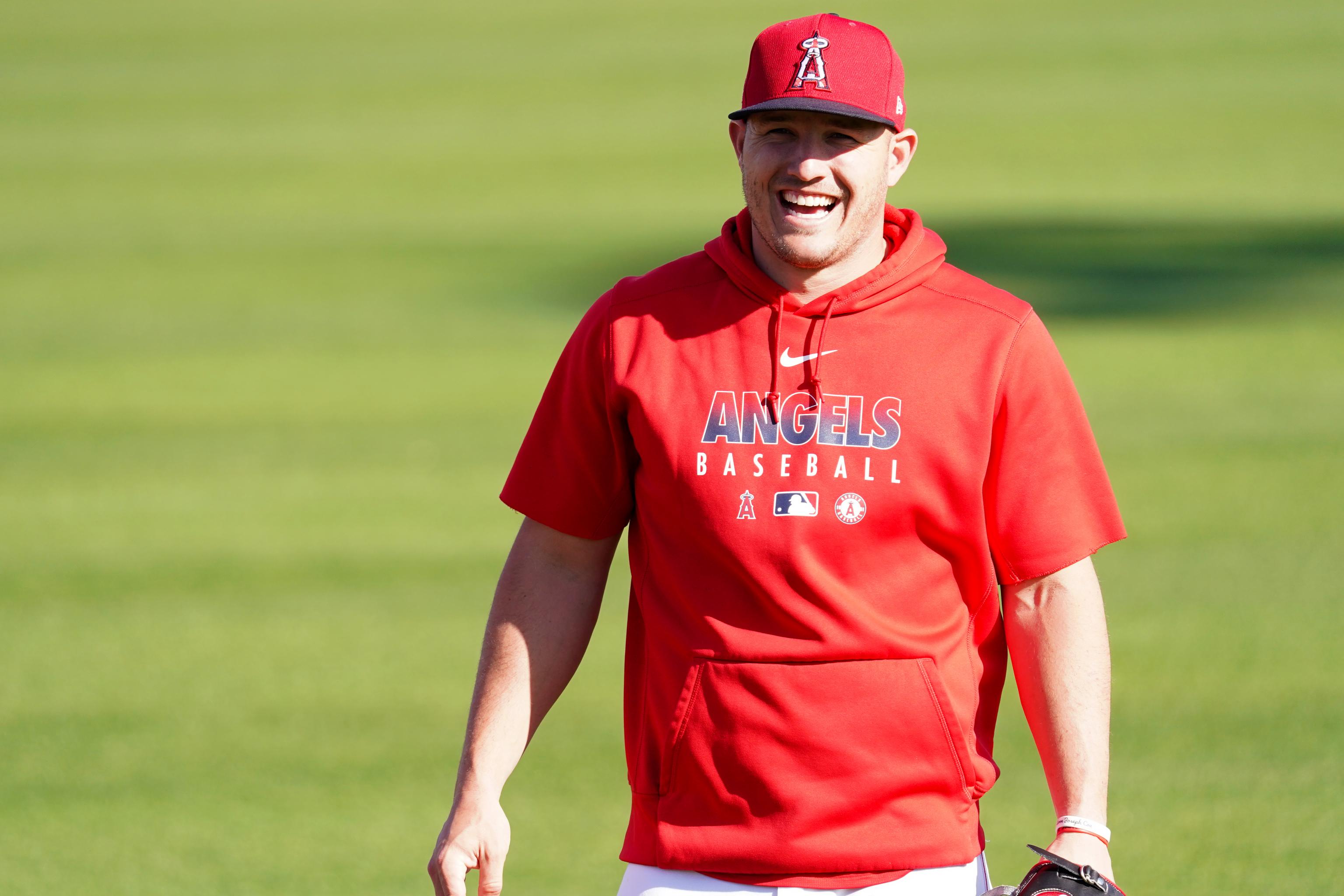 2023 MLB Jerseys - Angels: Mike Trout - Candy