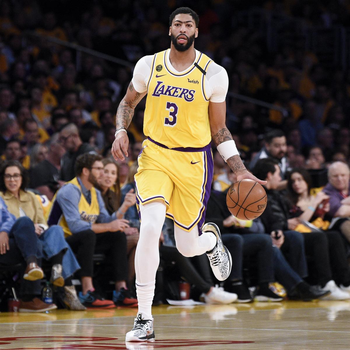 Lakers' Anthony Davis Day-to-Day After Suffering Eye Injury vs. Magic ...