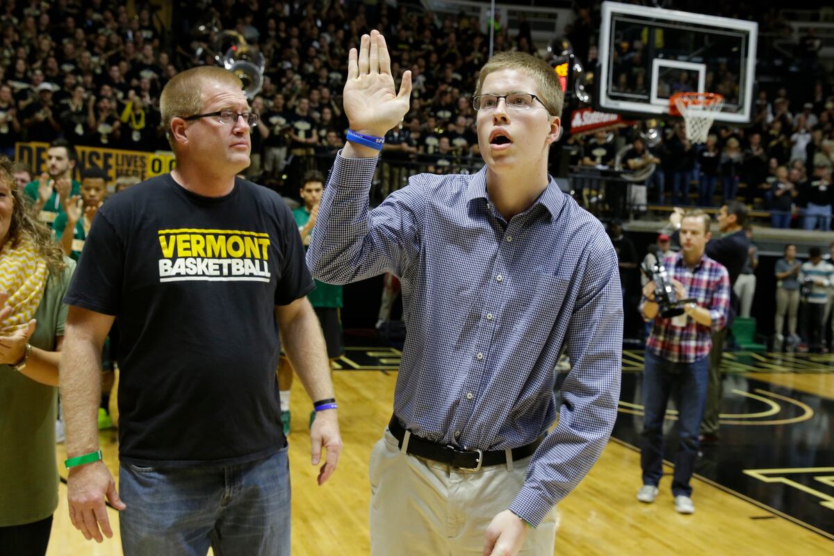 Vermont S Josh Speidel Scores 1st Career Points Since Traumatic