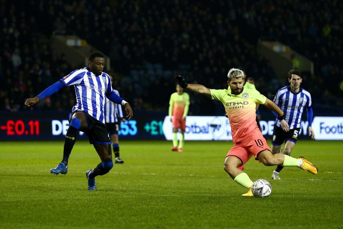 Sergio Aguero's Goal Lifts Manchester City Past Sheffield ...