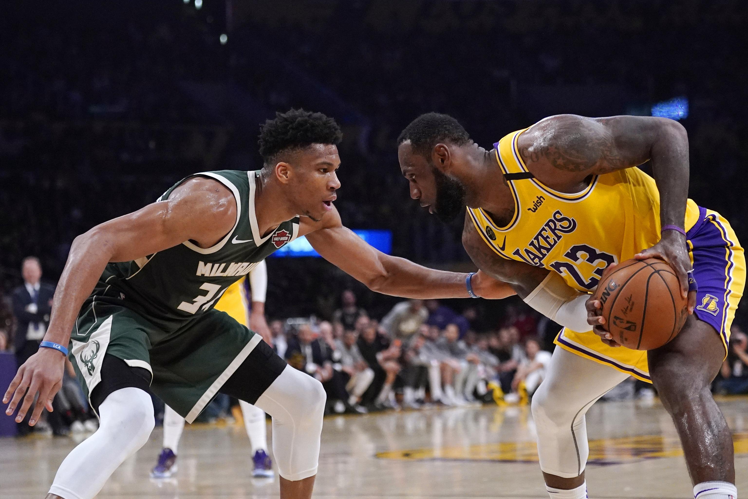 LeBron James bests Giannis Antetokounmpo in MVP duel at Staples