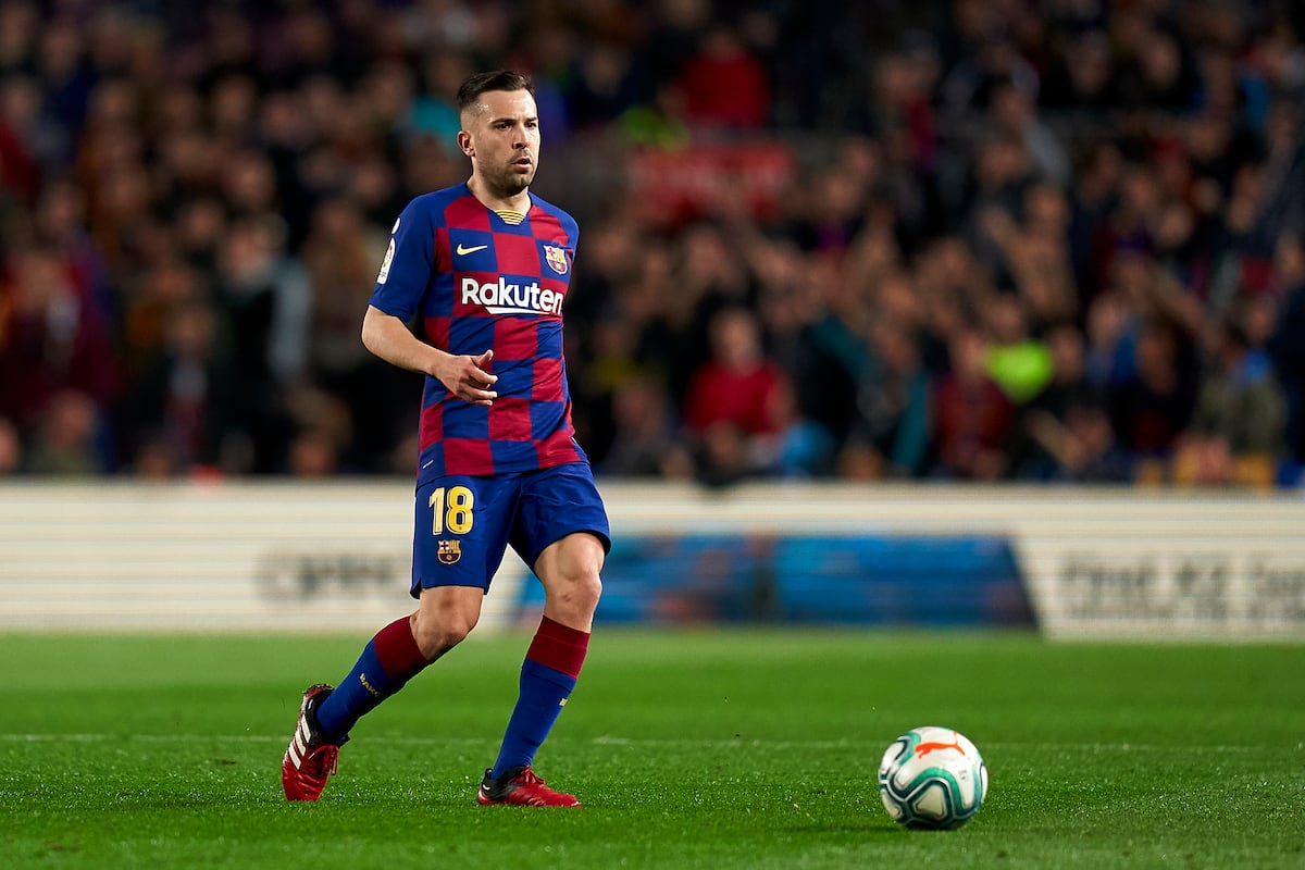Jordi Alba on Camp Nou Whistles for Barcelona Players: 'I Don't Like It'