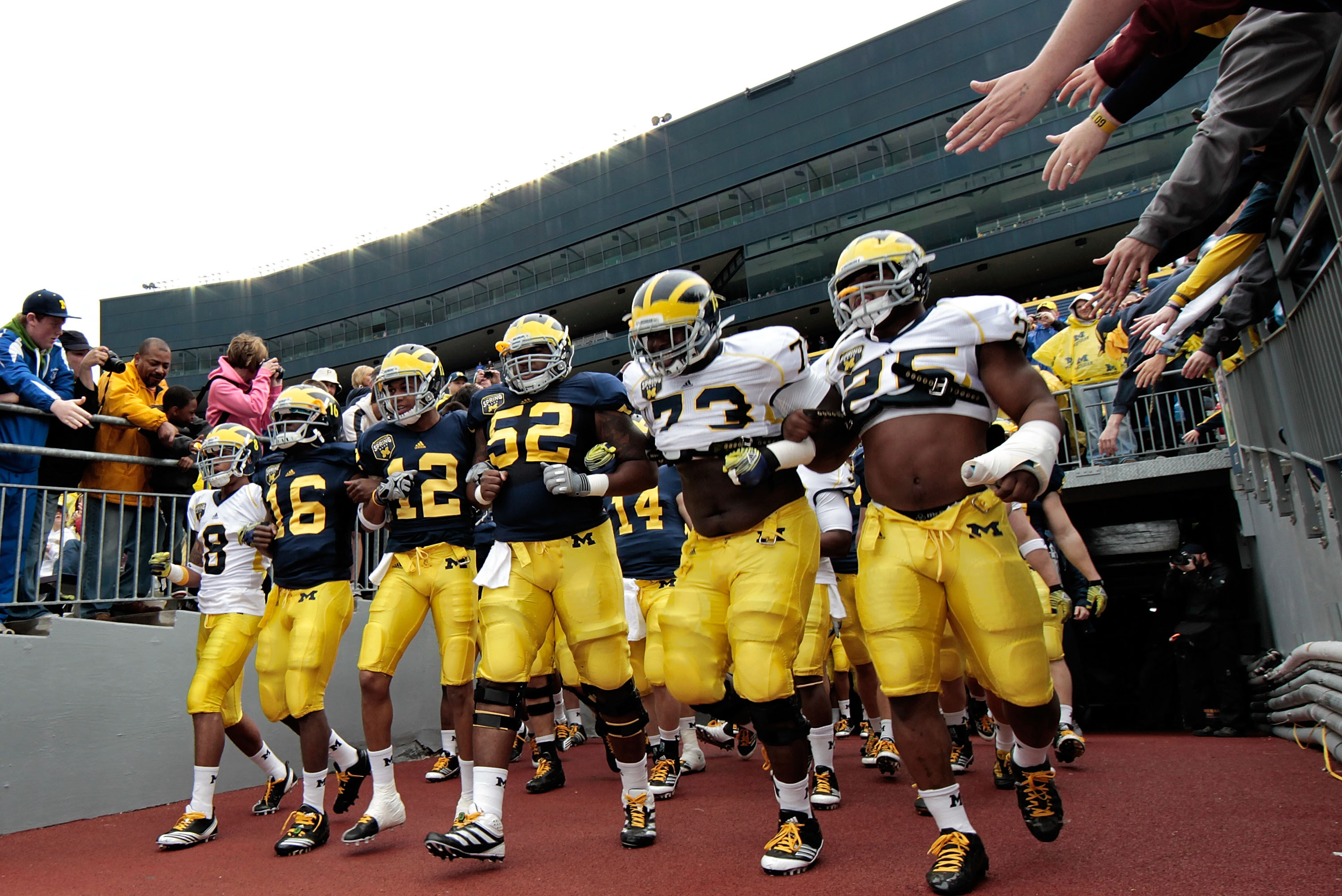 Michigan Cancels Spring Football Game on April 18 Because of Coronavirus