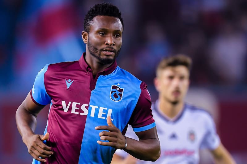 Image result for pic of mikel obi in trabzonspor