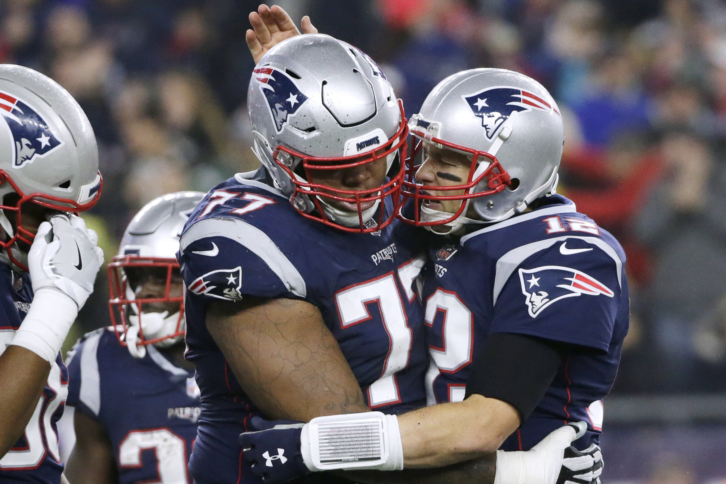 Tom Brady free agency: Raiders tackle Trent Brown wants team to