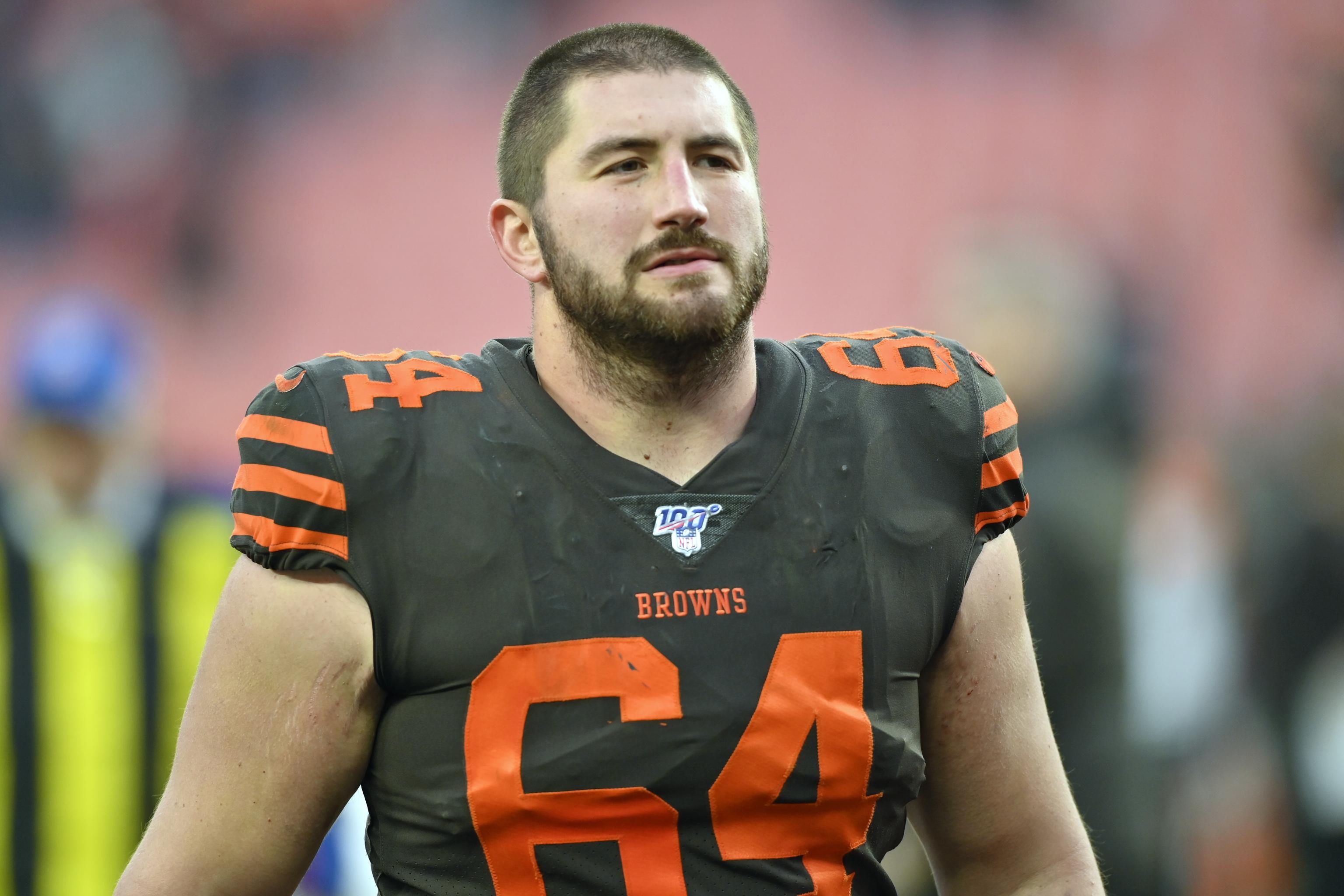 Updated) Cleveland Browns Release Center JC Tretter