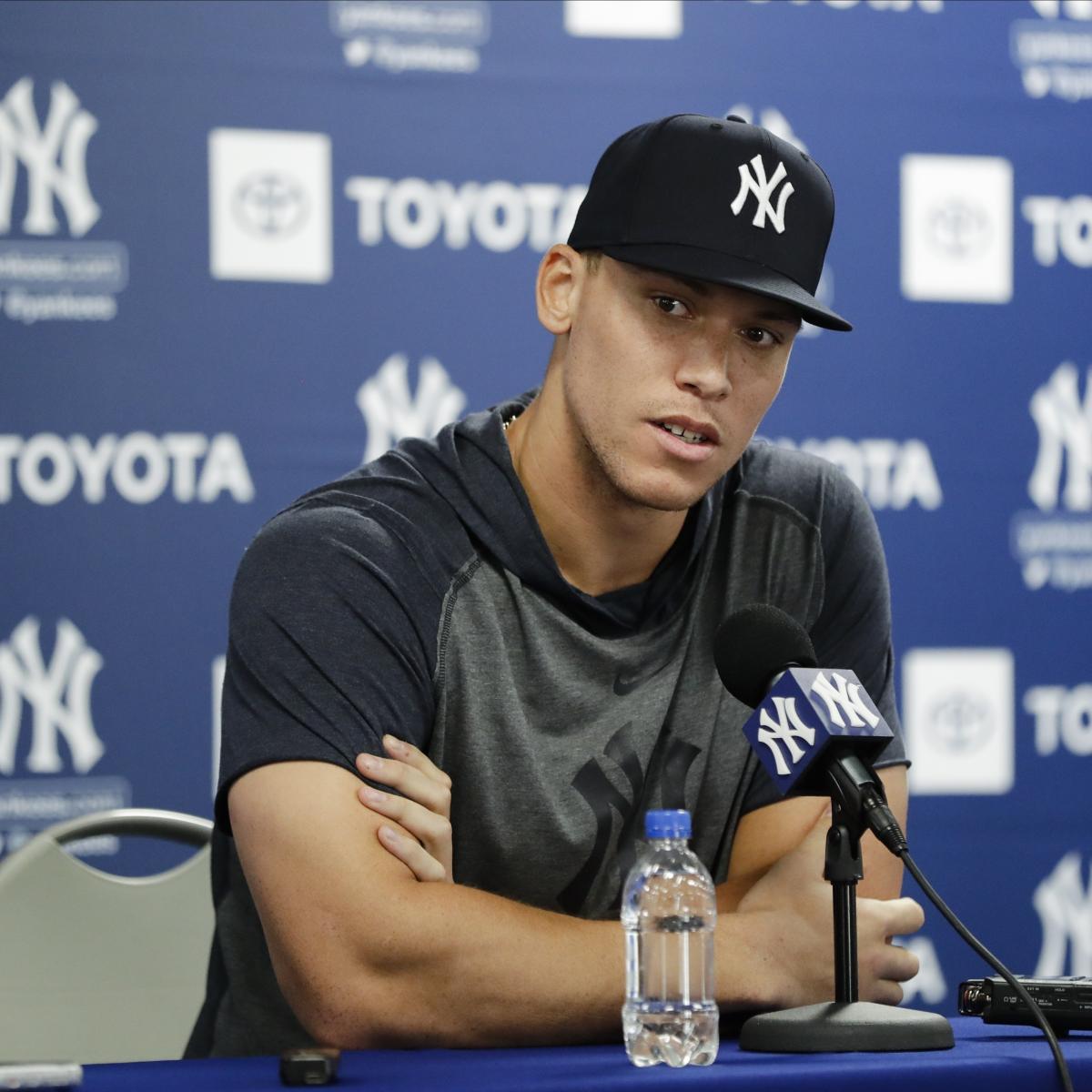 Yankees' Aaron Judge out at Least 2 Weeks with Rib Injury; Surgery Possible, News, Scores, Highlights, Stats, and Rumors