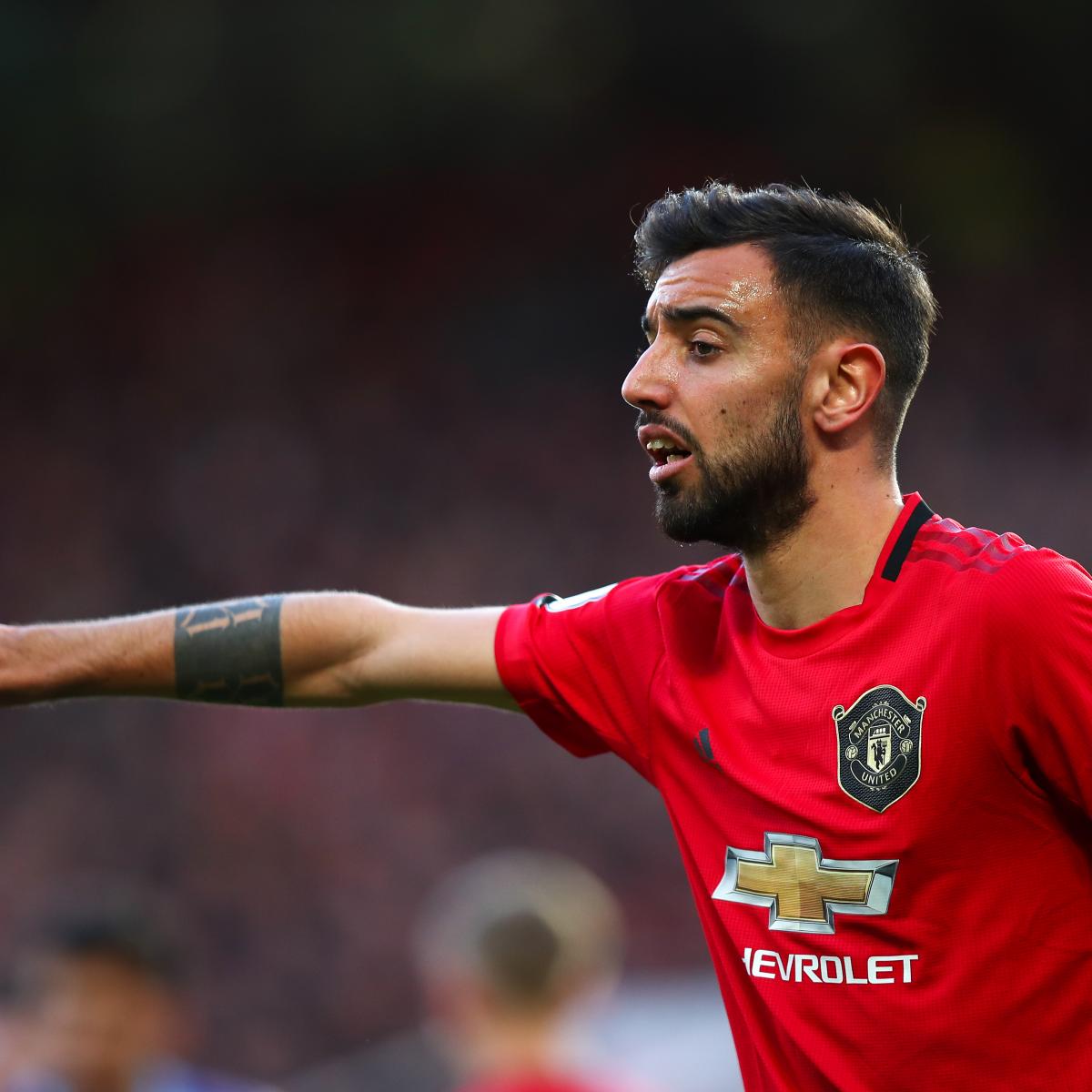 Manchester United's Bruno Fernandes Named EPL Player of the Month for