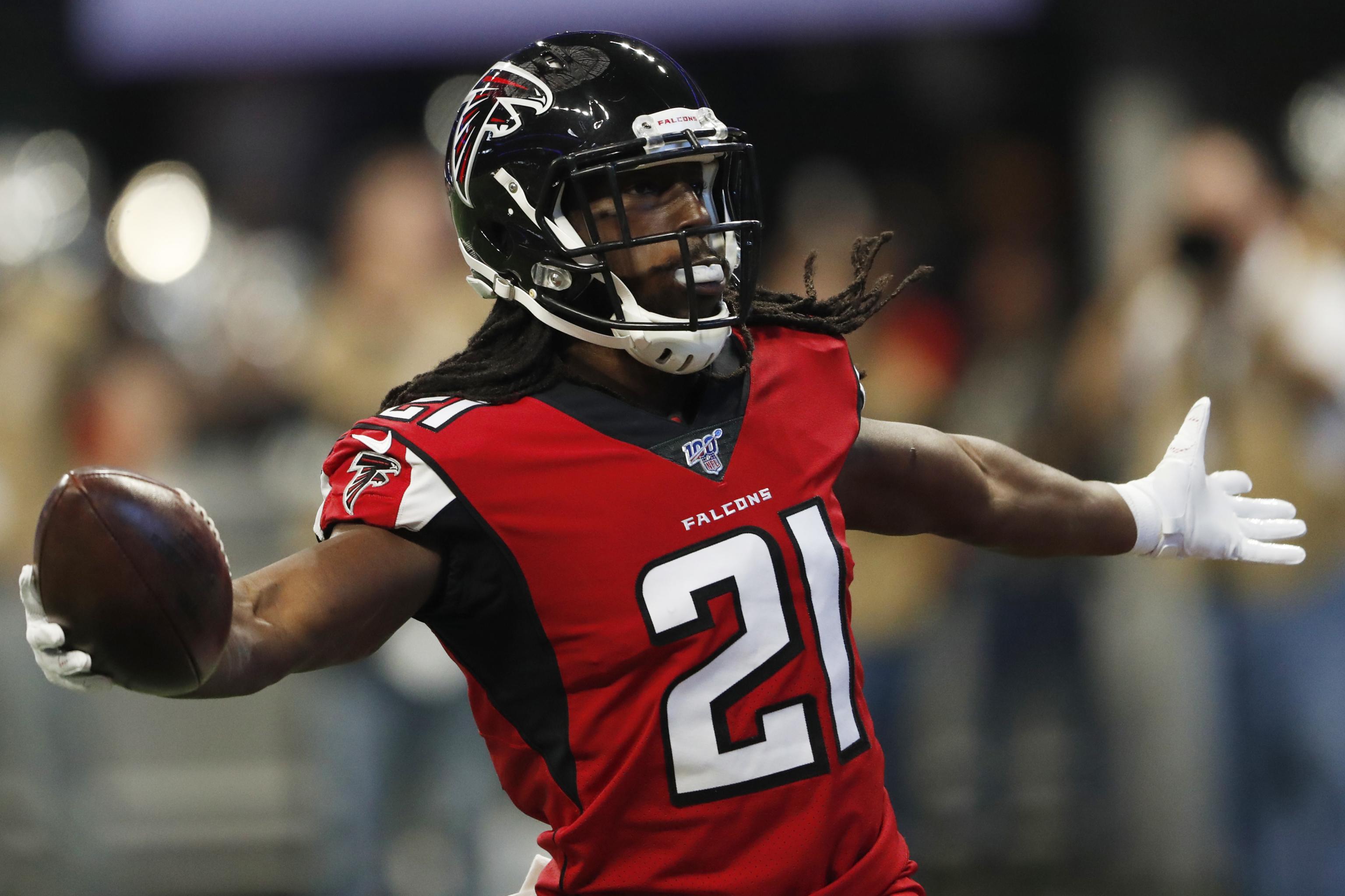 November 29, 2015: #21 Desmond Trufant of the Atlanta Falcons in