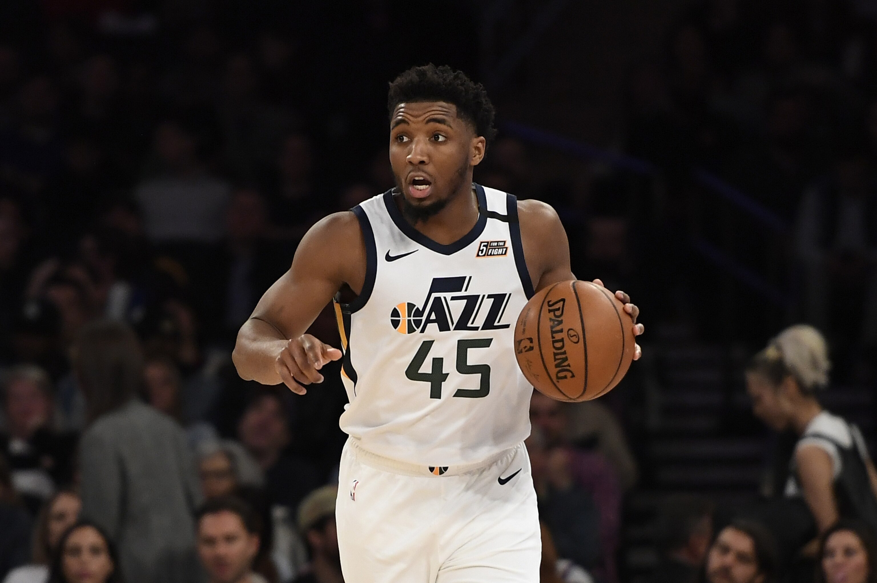 Video Donovan Mitchell Speaks On Nba S Campus For Restart
