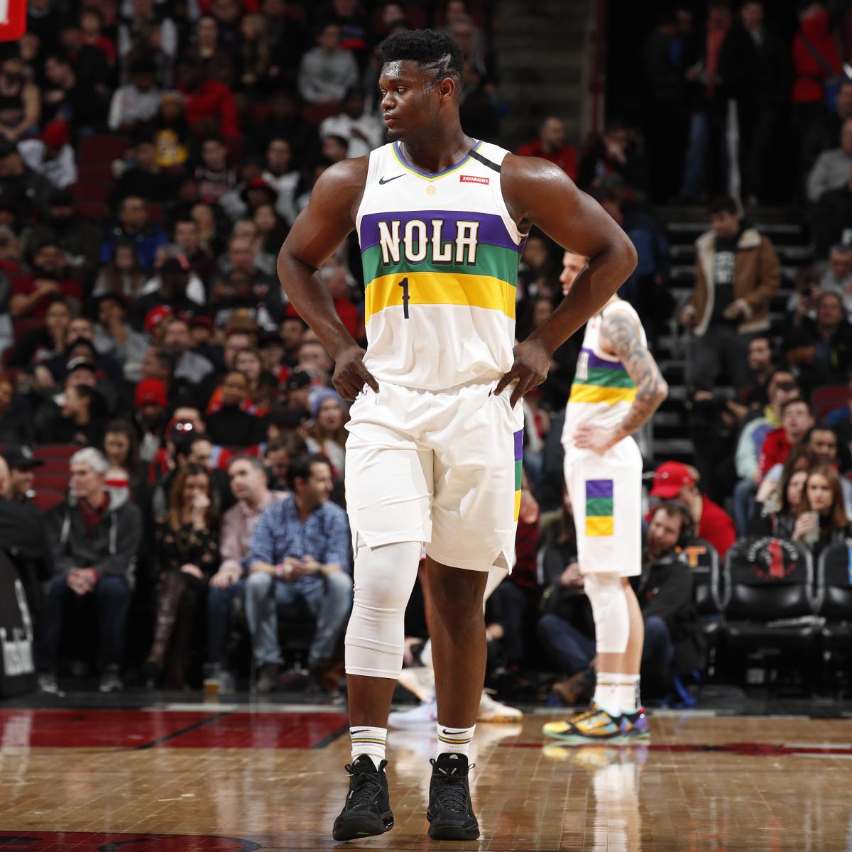 Zion Williamson's Game-Worn Pelicans Jersey Sells for $42K at