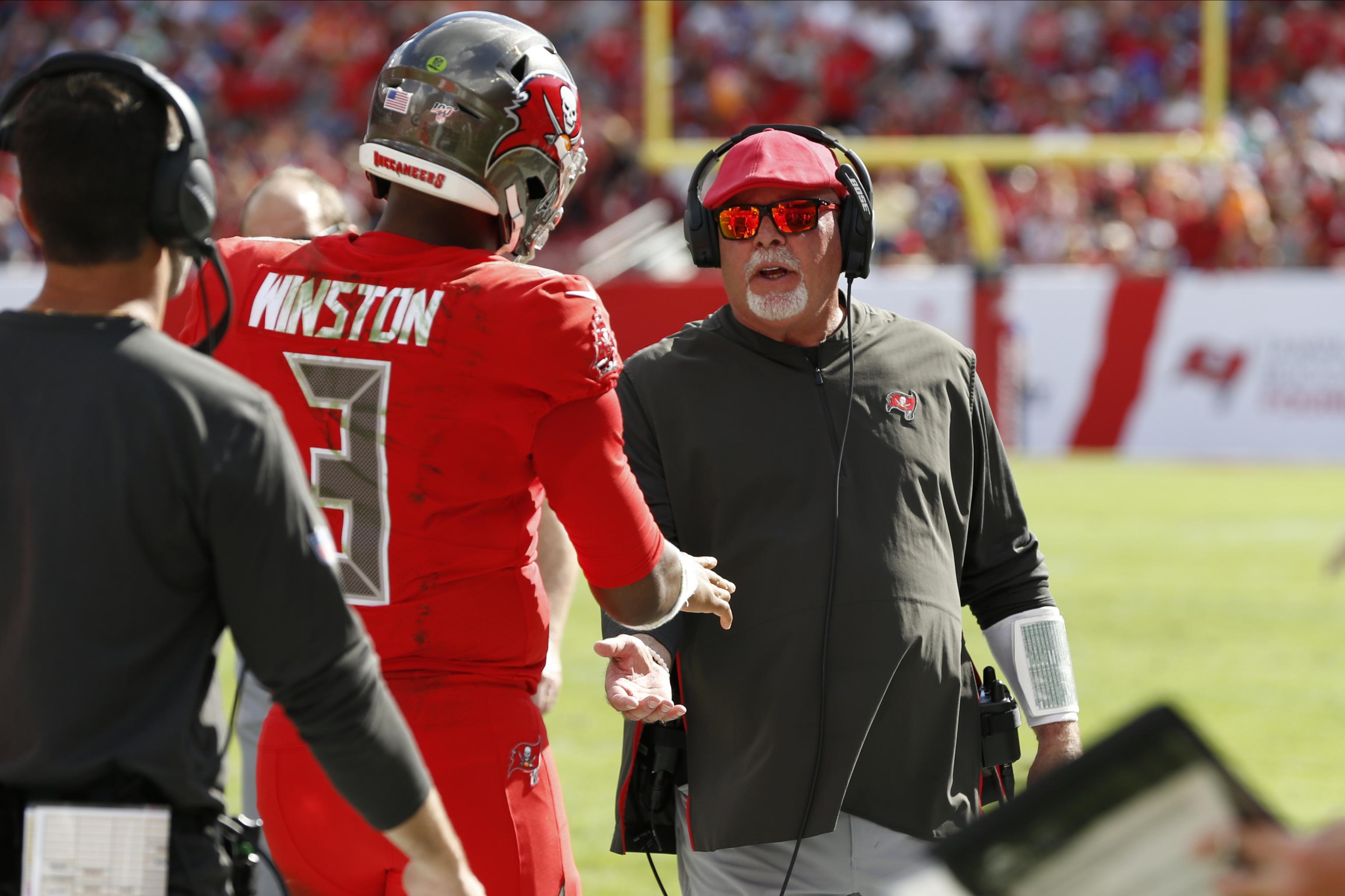 Jameis Winston's third interception dooms Bucs in Arians' debut